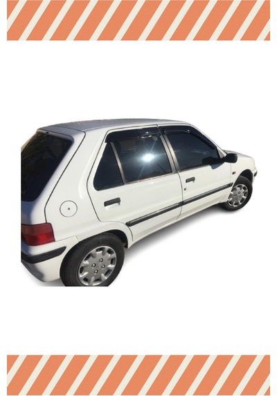 Peugeot 106 Tüm Modellerine Özel 4'lü Mügen Tip Cam Rüzgarlığı