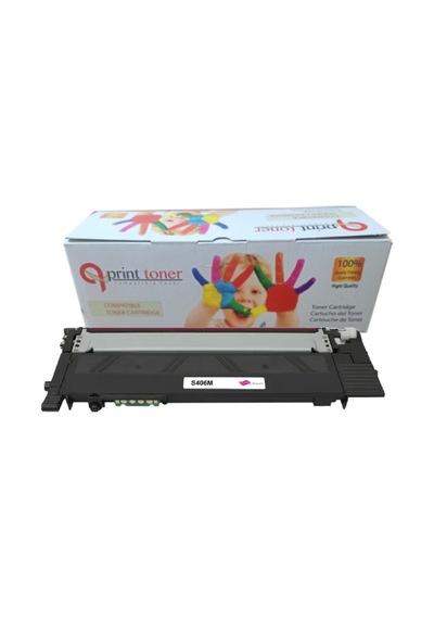 Qprint Toner Samsung Uyumlu Clt-m406s Kırmızı Toner Su256a Clp 360 Clp 365