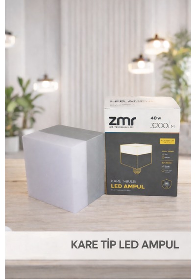 Kare Led Ampul Beyaz 40 W -