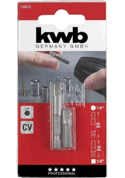 Kwb 105210 Lokma Adaptör Seti 2 Parça 30 Ve 50 Mm