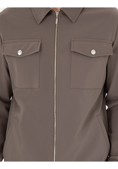 Pierre Cardin Erkek Vizon Ceket 50287776-vr052