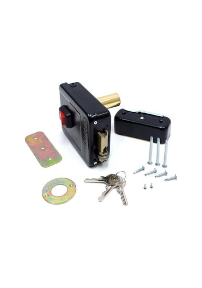 Otomatsan 70mm Siyah Elektrikli Kapı Otomatı
