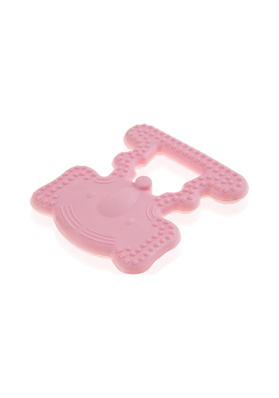 Babyjem Yumuşak Diş Kaşıyıcı Fil Pembe