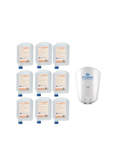Fomy Saç ve Vücut Şampuanı 9 x 900 ML + Dispenser