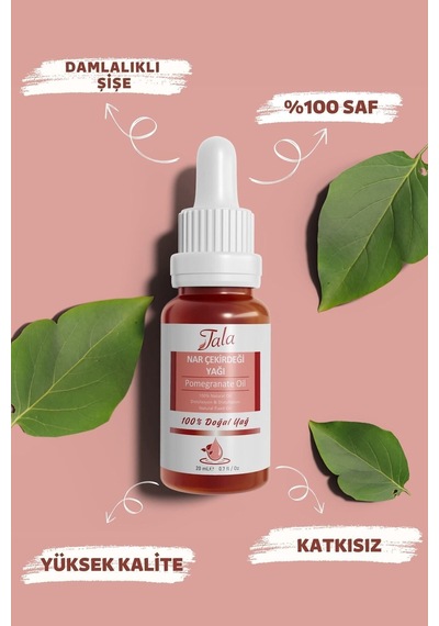 Tala Nar Çekirdeği Yağı %100 Saf Ve Doğal Soğuk Sıkım 20 ML