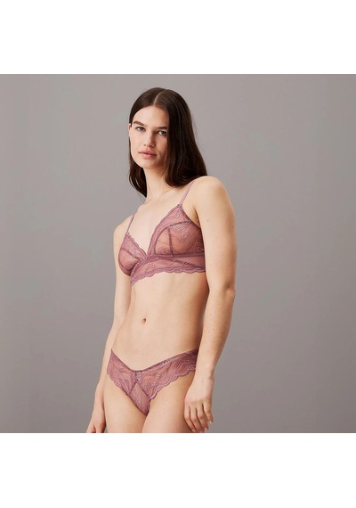 Calvin Klein Unlıned Trıangle, Lko Pembe Kadın Bralet