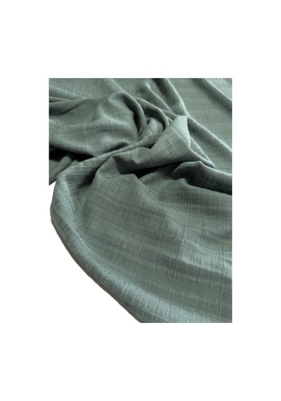 Jakarlı Tencel Viskon En 150 Cm Dökümlü Ve Yumuşak Turkuaz