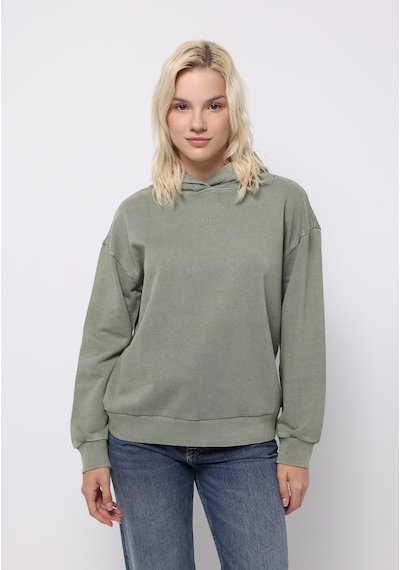 Colin's Colins Regular Fit Kapüşonlu Baskılı Kadın Yeşil Sweatshirt Cl1075205 Q1.v1 Sag Sage