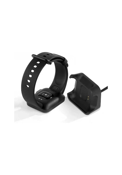 Siyah Siyah Xiaomi Redmi Watch Mi Watch Lite Usb Şarj Kablosu- İle Uyumlu