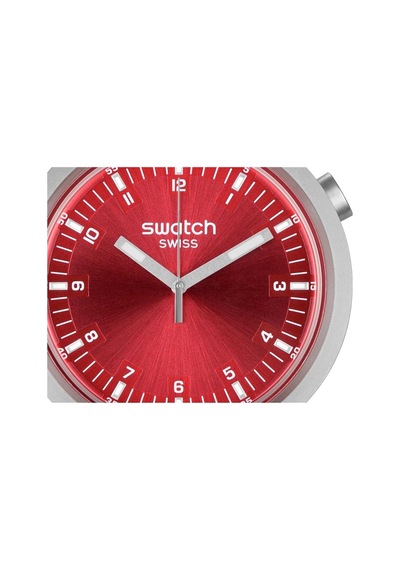 Swatch Sb07s104g Big Bold Irony Scarlet Shimmer Erkek Kol Saati