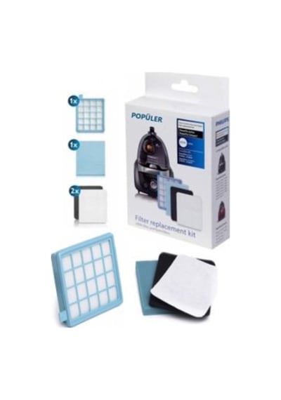 Philips Uyumlu Fc 8475 Powerpro Hepa Filtre Seti
