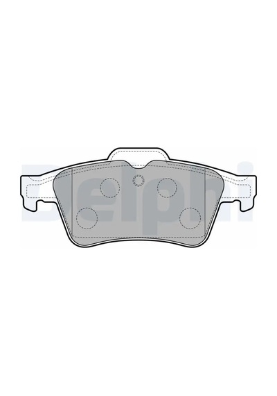 Mazda 3 Bl Arka Fren Balatasi 2009-2013 Delphı Lp3303
