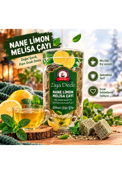 Ziya Dede 2'li Avantaj Paketi Ihlamur Propolis Kaynar Çay, Nane Limon Melisa Çayı, Bitki Çayı Çeşitleri Geleneksel Lezzetler Pratik Hazırlanan İkili Ekonomik Set