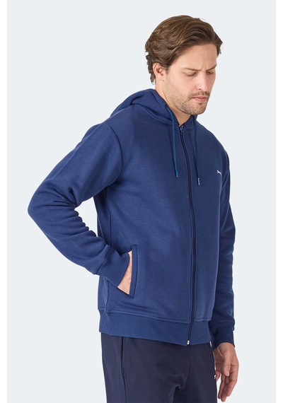 Slazenger Majestıc I Erkek Lacivert Sweatshirt Lacivert
