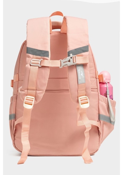 Relaxion Unisex Okul Sırt Gezi Kamp Günlük Öğrenci Sırt Okul Çantası 2469 Pudra Pembe