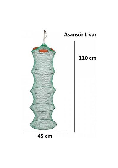 Effe Şamandıralı İp Livar 110cm X 45cm Asansör Livar Hg241