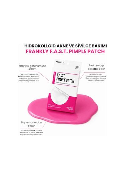 Pimple Patch Hidrokolloid Akne Ve Sivilce Bakım Bandı 36 Parça