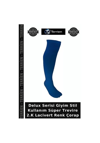 Terrien Delux Serisi Giyim Stil Kullanım Süper Trevire 2.k Lacivert Renk Çorap Diğer