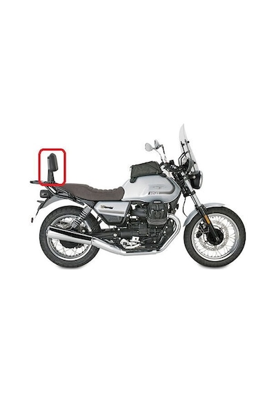 Moto Guzzi V7 850 Stone/special 21-25 Sissybar + Çanta Demiri Givi Ts8206b+sr8206 Siyah