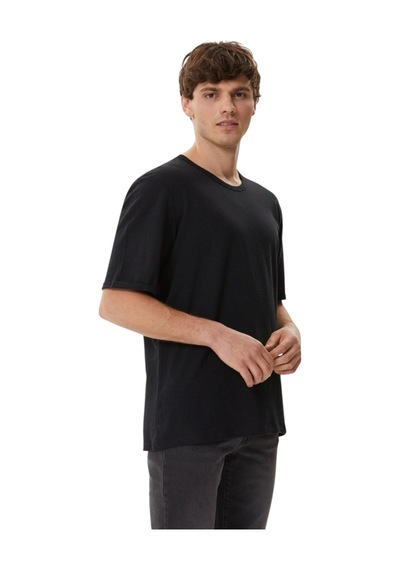 Lee Cooper Thomas Erkek O Yaka T-shirt 242041 SIYAH