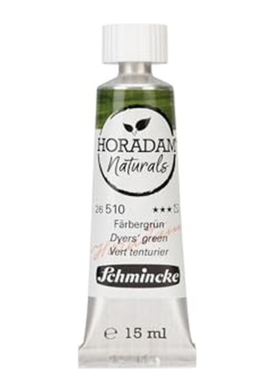 Horadam Aquarell Naturals Vegan Suluboya 15 Ml Tüp 510 Dyers' Green Genel