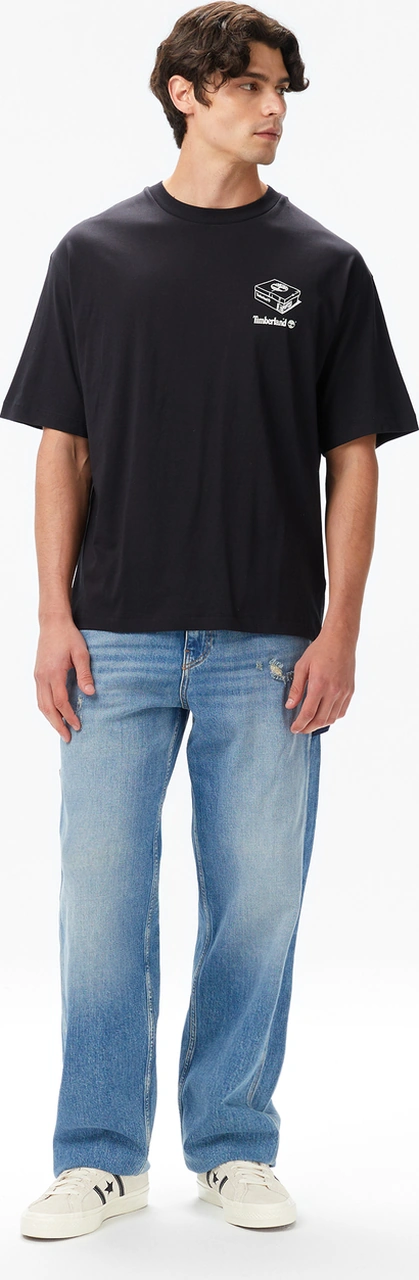 Timberland 'my Boots'' Short Sleeve Erkek Siyah T-shirt Tb0a6ky30011 SIYAH