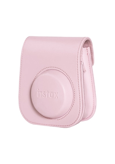 Fujifilm Instax Mini 12 Fotoğraf Makinesi + 10'lu Film + Çerçeve + Deri Kılıf Seti Pembe