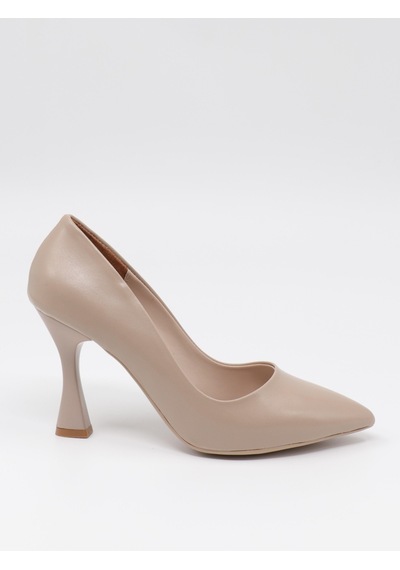 Nesilshoes Nesil Shoes Özma 499 Vizon Topuklu Kadın Stiletto