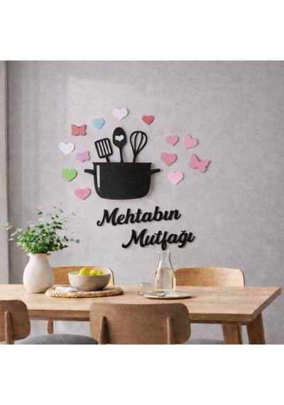 Mutfak Duvar Süsü Kişiye Özel Tasarım Ve Şık No 115
