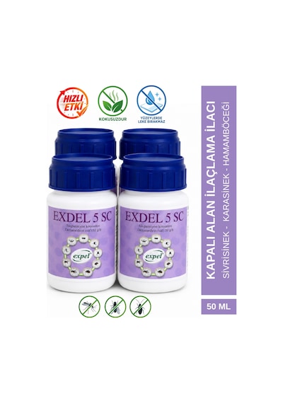 Exdel 5 SC Haşere 4 x 50 ML