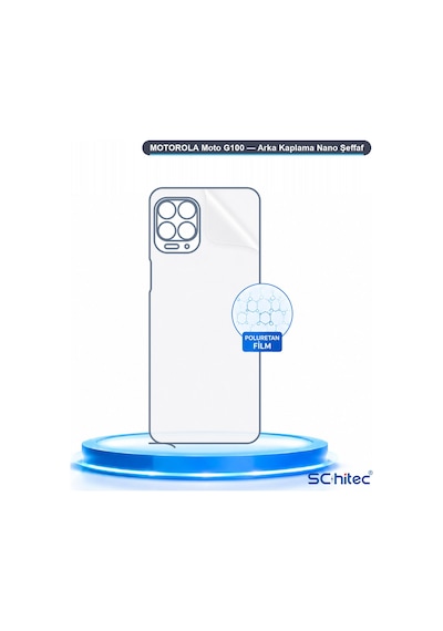 Motorola Moto G100 Uyumlu Arka Yüzey Hidrojel Koruyucu Film