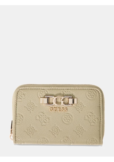 Guess Swpd9916140 Anise Slg Medium Zip Kadın Cüzdan Yeşil