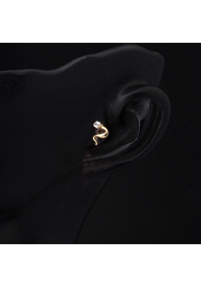 Bilezikci 14 Ayar Altın Piercing Tragus Küpe Kphsy14k22511 Sarı
