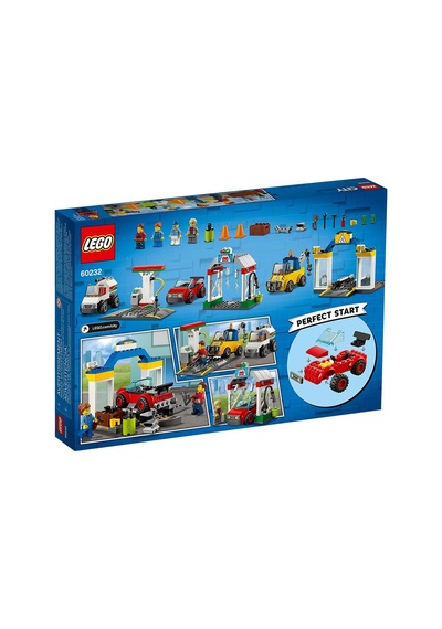 LEGO City 60232 Araç Bakım Merkezi 234 Parça