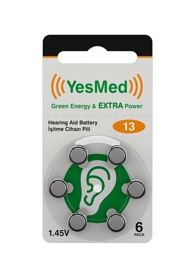 Extra Power 13 Numara Pili 10 Paket X 6 Adet 60 Adet Pil