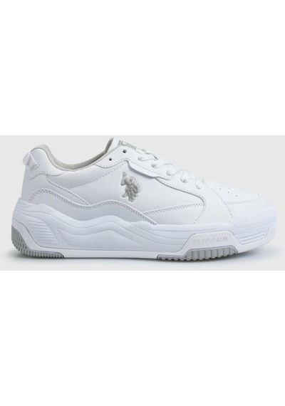 U.S. Polo Assn. 4M JUDY WMN 4FX Kadın  Beyaz Sneaker