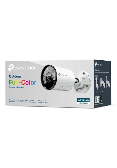 Tp-lınk Vıgı Insıght S355 5mp 2.8mm Full Color 30mt Ip67 Kamera