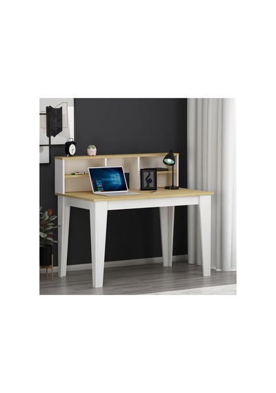 Liora Plus Beyaz Safirmeşe Çalışma Masası