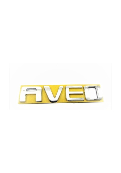 Chevrolet Aveo T250 T255 Bagaj Yazısı (115Mm-23Mm)