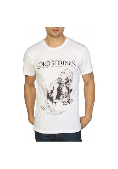 Bant Giyim - Lord Of The Rings Beyaz Erkek T-Shirt Tişört