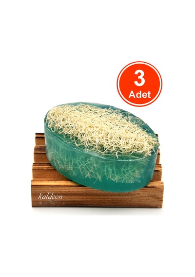 Kabak Lifli El Yapımı Doğal Okyanus Sabunu 120 G x 3 Adet