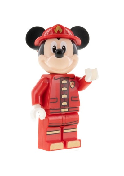 Disney Orjinal Mickey Mouse - Fire Fighter Minifigürü Dıs050