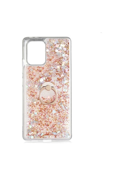 Samsung Galaxy Uyumlu A91 (S10 Lite) Kılıf Zore Milce Kapak-Gold