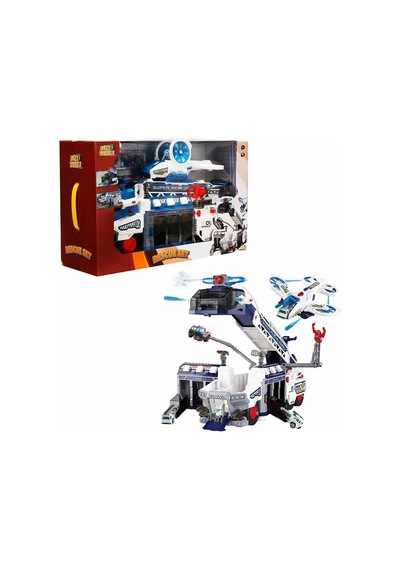 Maxx Wheels Sesli Ve Işıklı Kurtarma Garaj Seti 50200 Police