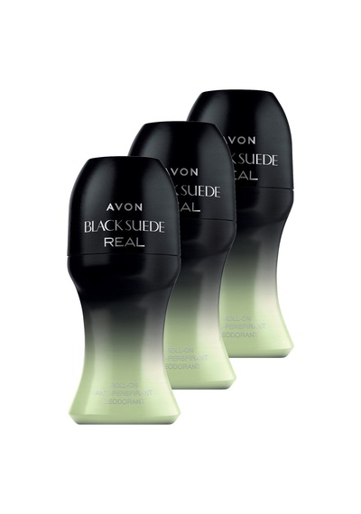 Black Suede Real Erkek Rollon 50 Ml. Üçlü Set - 612176592