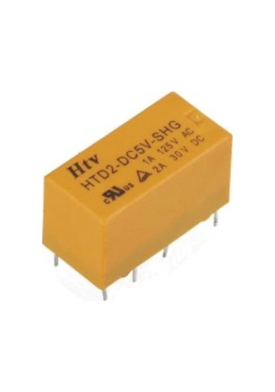 5 Volt Çift Kontak Telekom Röle - Htd2-Dc5V-Shg