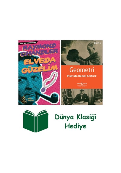 Elveda Güzelim Cep Boy + Geometri + Dünya Klasiği Hediye