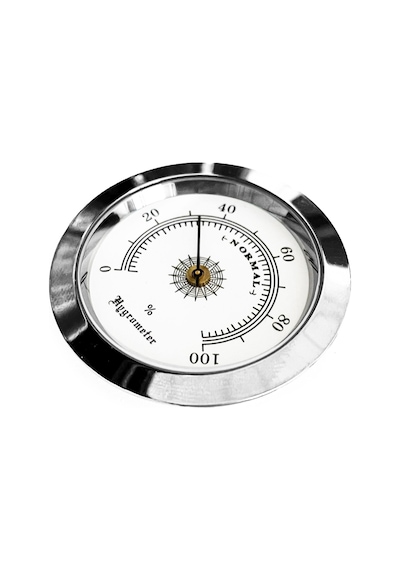 Analog Higrometre Nem Ölçer Humidor Puro Kutusu için Metal Çerçev N11.1834