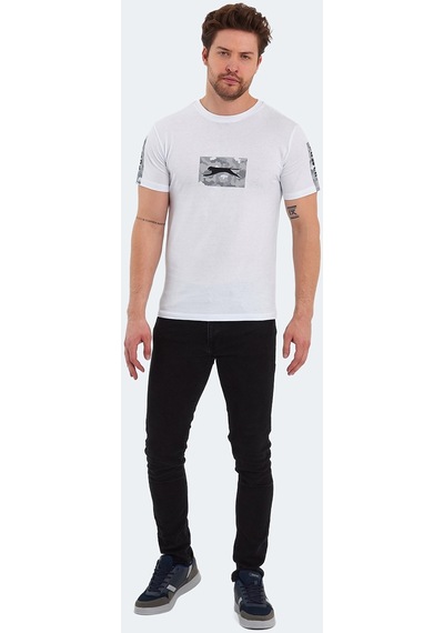Slazenger PADERAU IN Erkek Tişört Beyaz