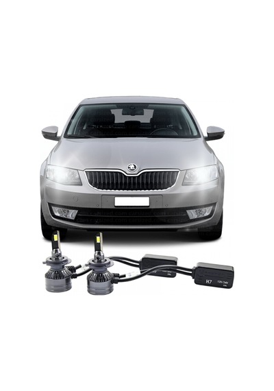 Skoda Octavıa 2013-2017 Led Kısa Far Ampulü H7 Ultra